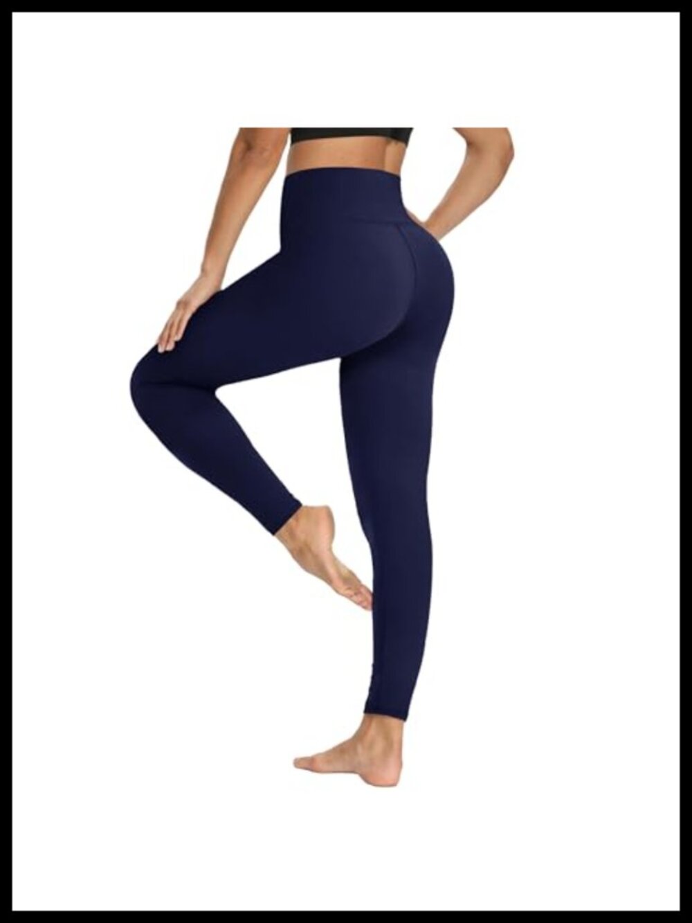 Women's High Waist Tummy Control Leggings 4-Way Stretch Yoga Pants